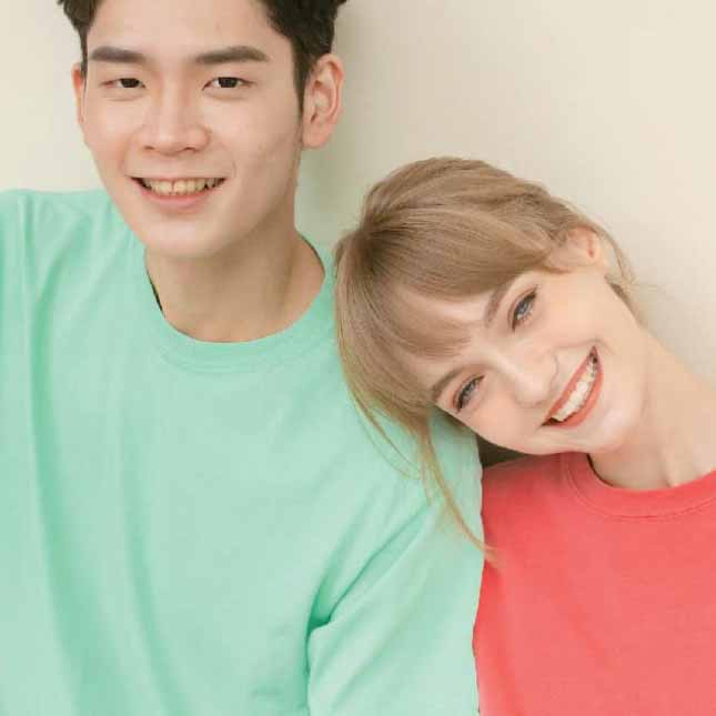 CC1717 美式鄉村中性棉T