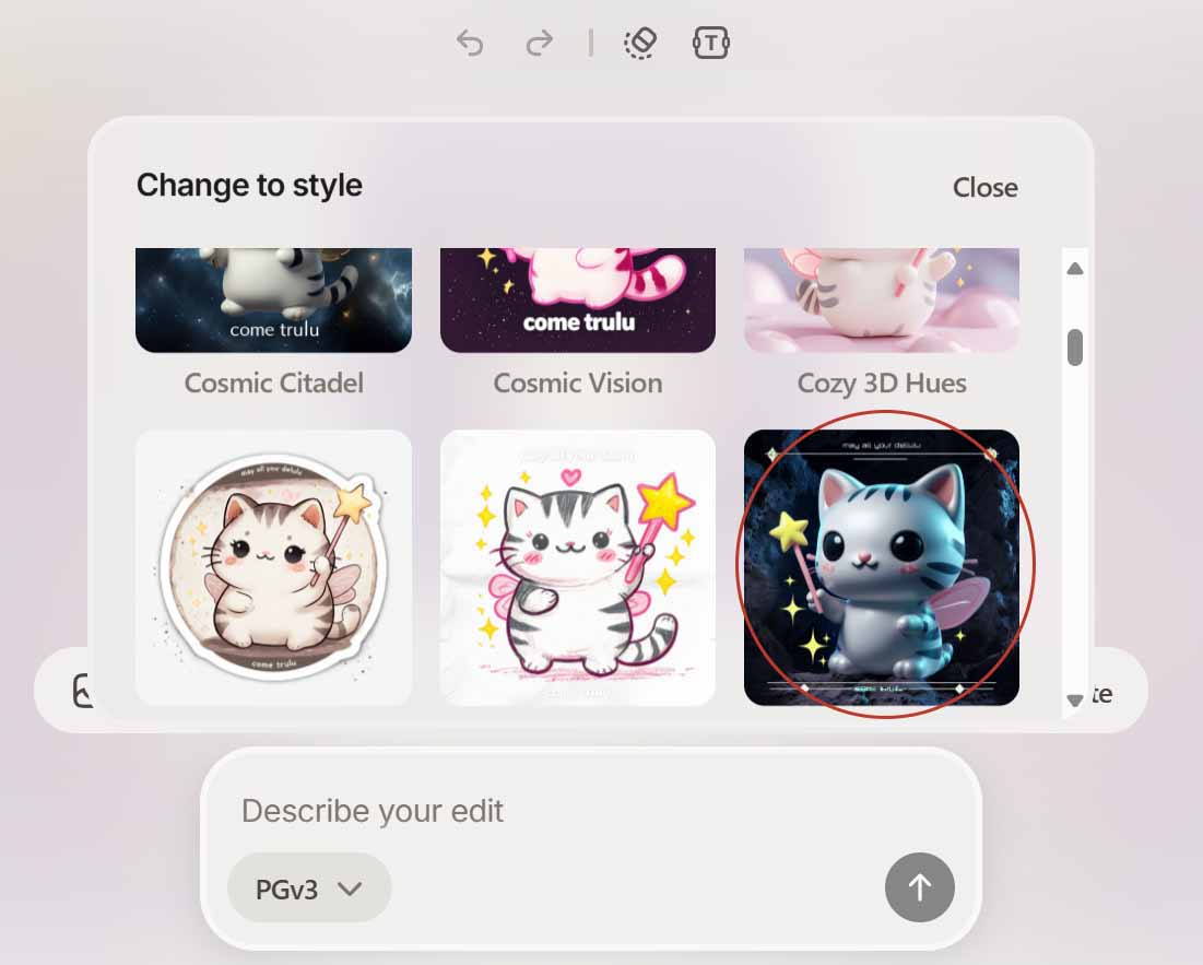 Playground AI生成新風格與去背景