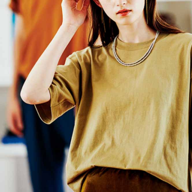 TOMS落肩純棉Ｔ 00113-BCV