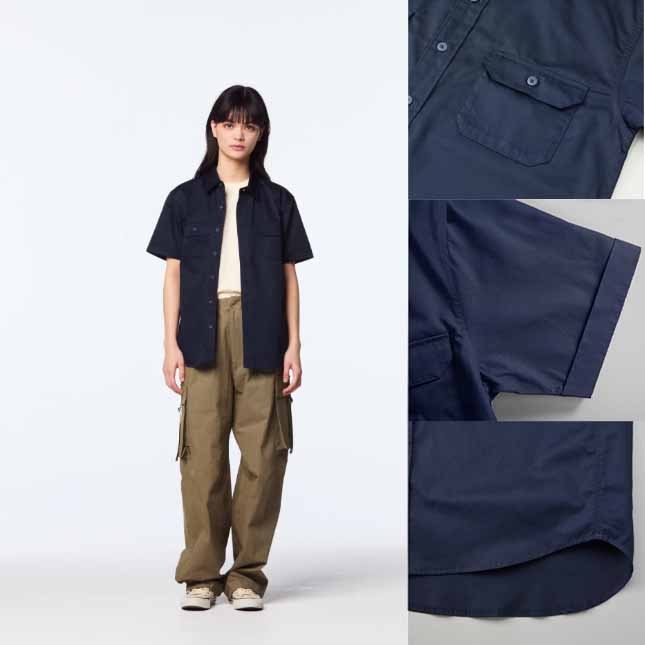 3177201 口袋工作襯衫