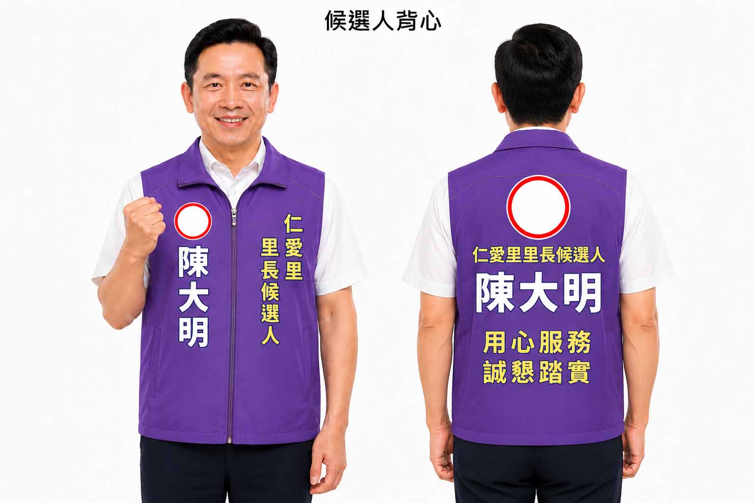 候選人背心
