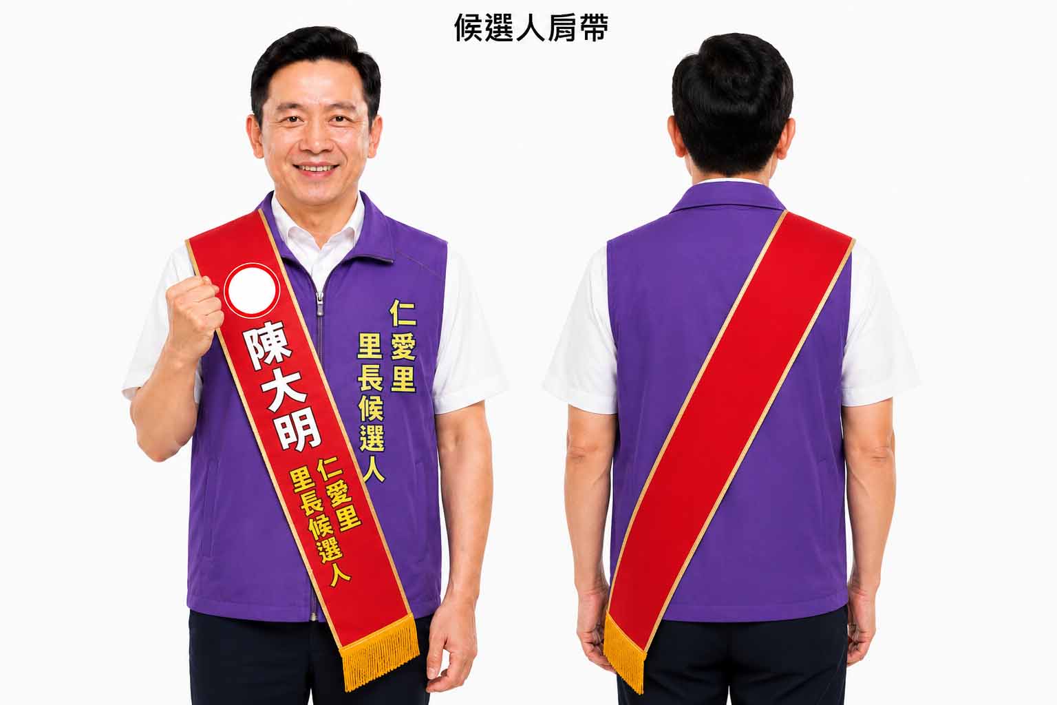 候選人肩帶